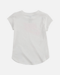 T-shirt Nike Futura - Blanc/Rose