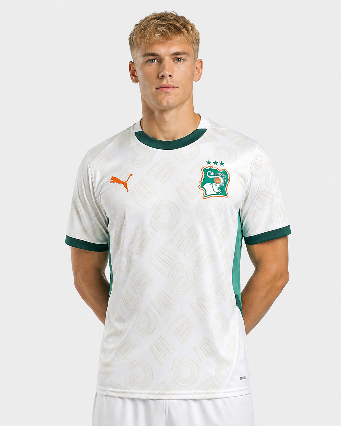 Maillot Extérieur Côte d'Ivoire Can 2025 - Blanc