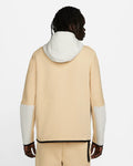 Veste à capuche Nike Tech Fleece - Beige/Blanc/Bleu