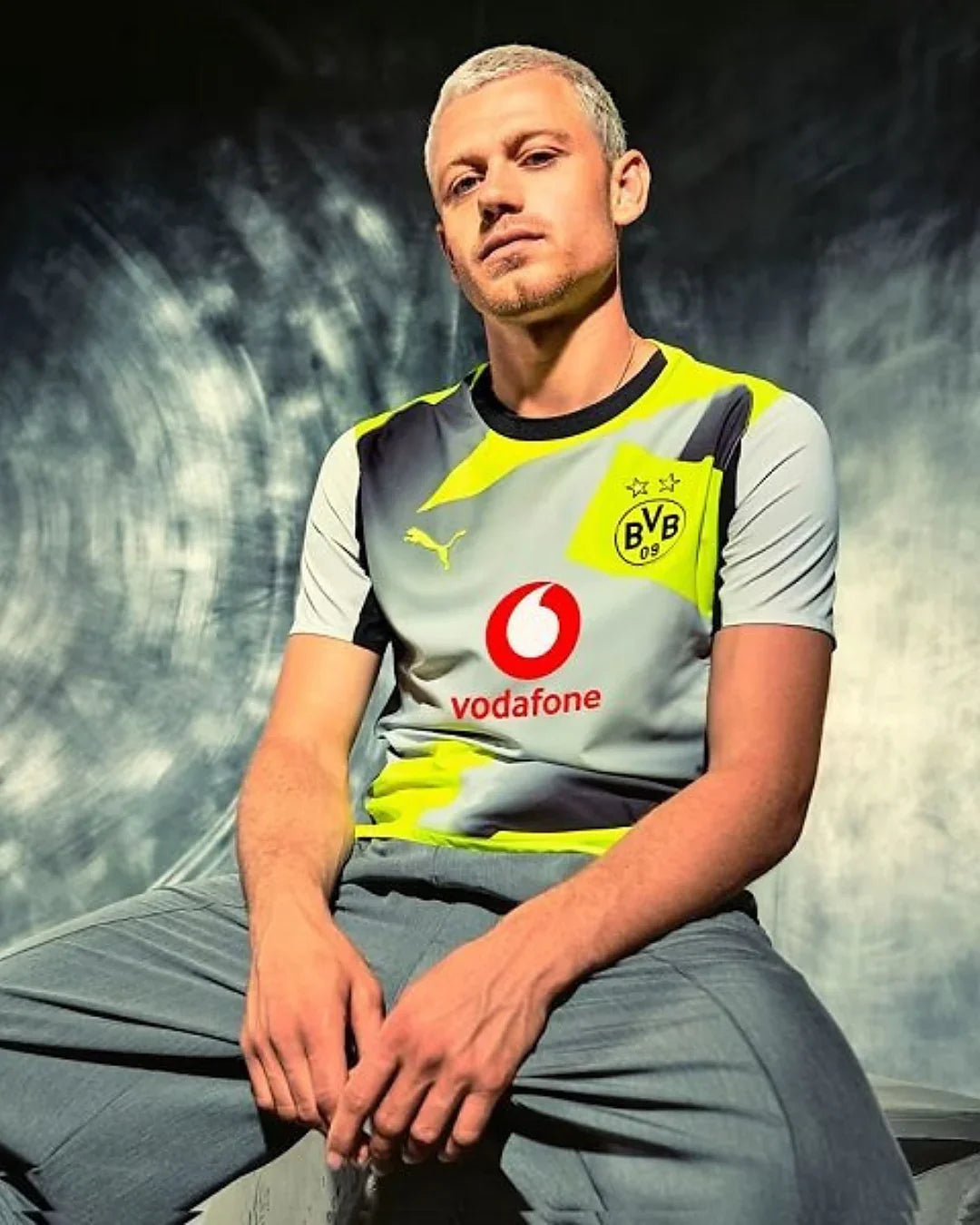 Maillot Extérieur Dortmund 2025/2026 - Jaune/Blanc/Noir