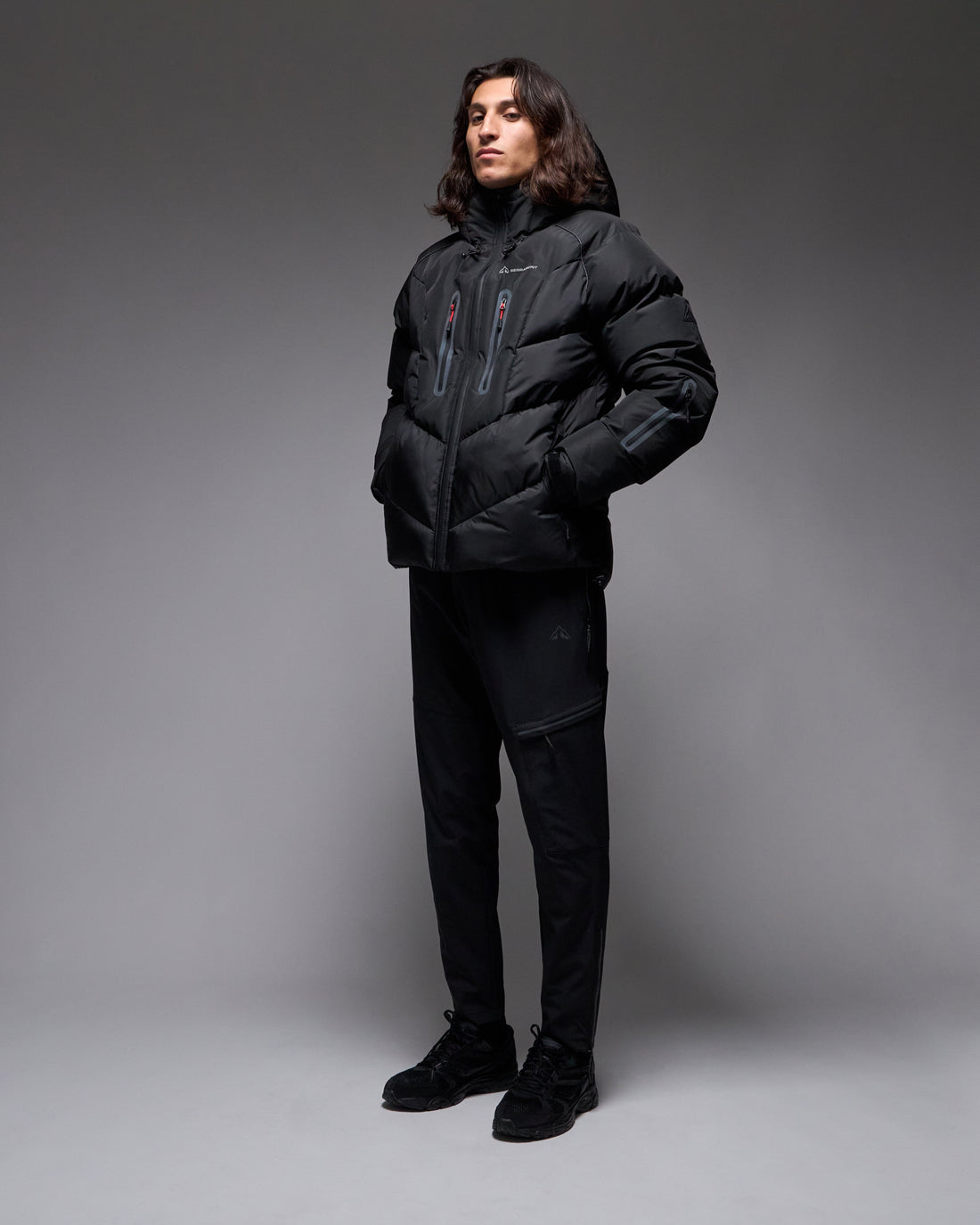 Doudoune Serramont Cross Cagoule intégrée - Noir