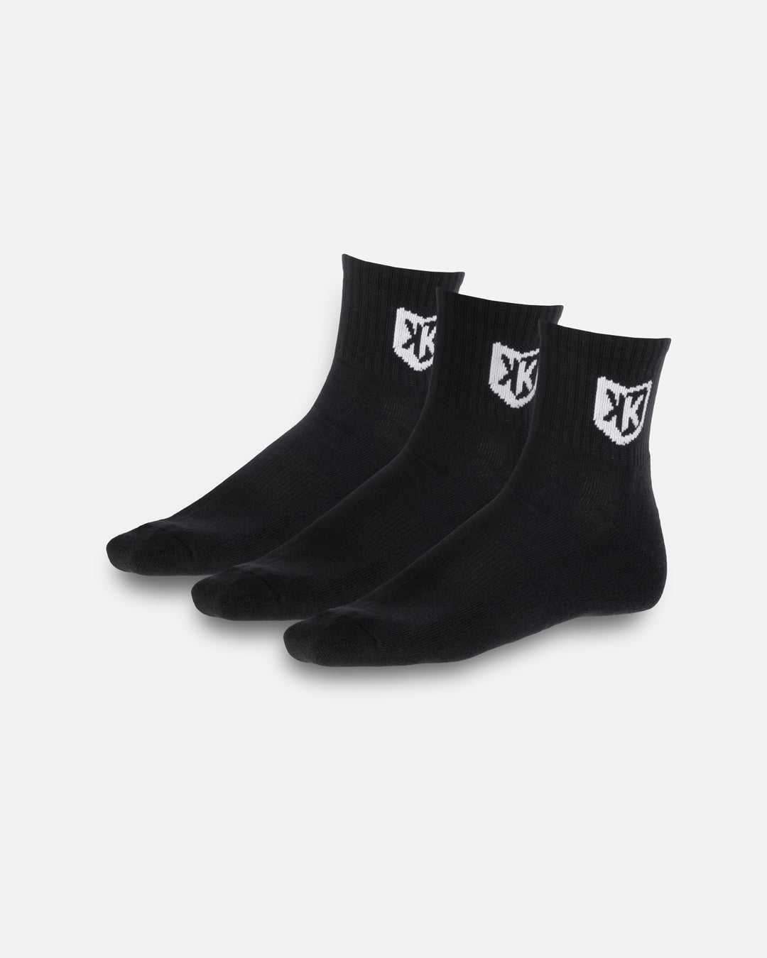 Pack de 3 paires de chaussettes FK 3/4 - Noir