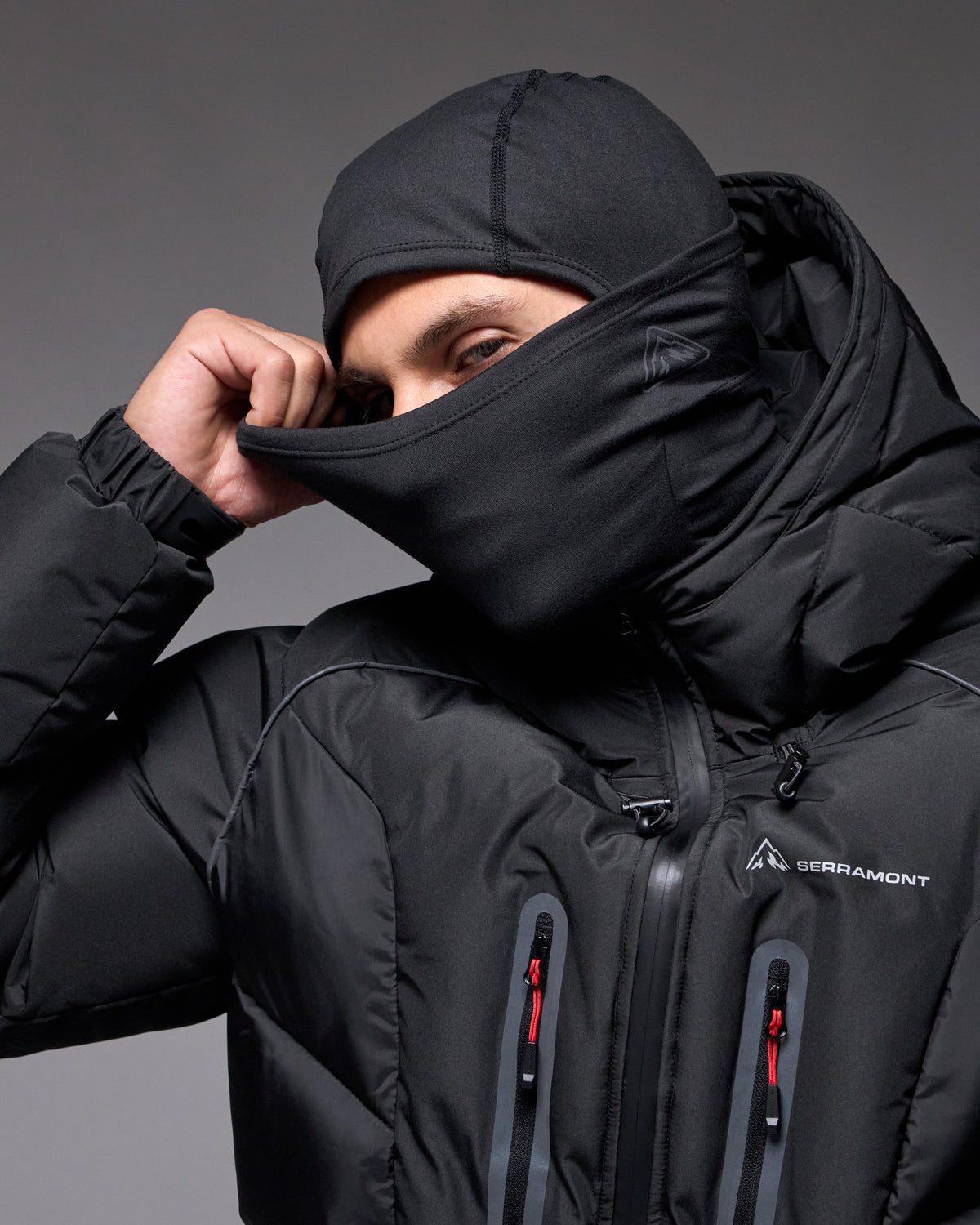 Doudoune Serramont Cross Cagoule intégrée - Noir