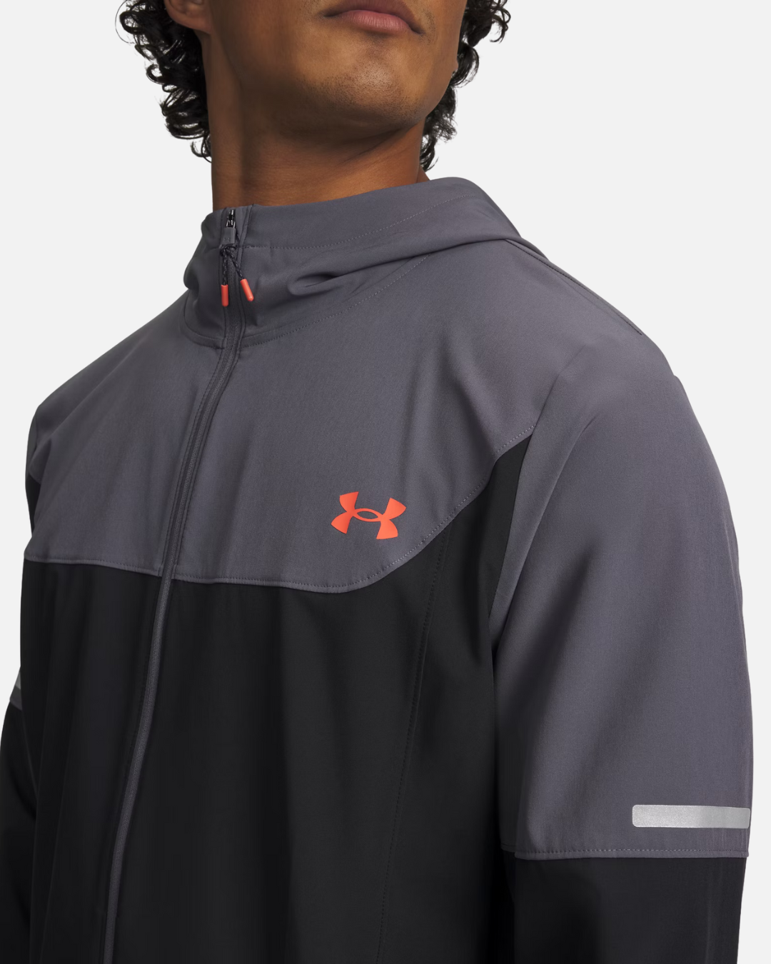 Veste Under Armour Running Tech Utility Woven - Noir/Gris