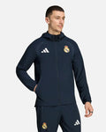 Veste Real Madrid Tiro Travel 2026/2027- Bleu