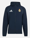 Veste Real Madrid Tiro Travel 2026/2027- Bleu