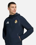 Veste Real Madrid Tiro Travel 2026/2027- Bleu