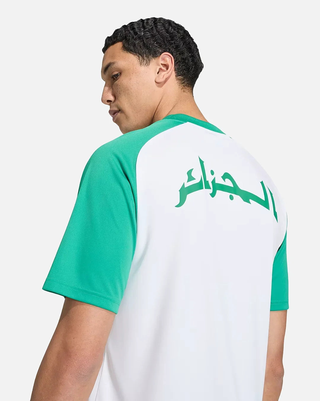 Maillot d'entraînement Algérie Coupe du monde 2026 - Blanc/Vert