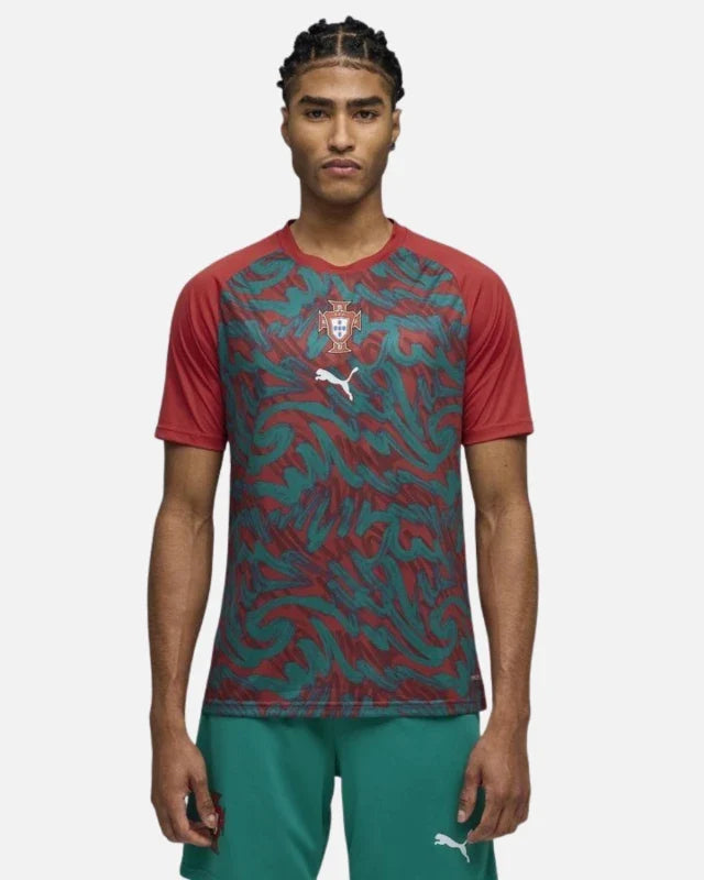 Maillot Pré-Match Portugal Coupe du Monde 2026 - Rouge