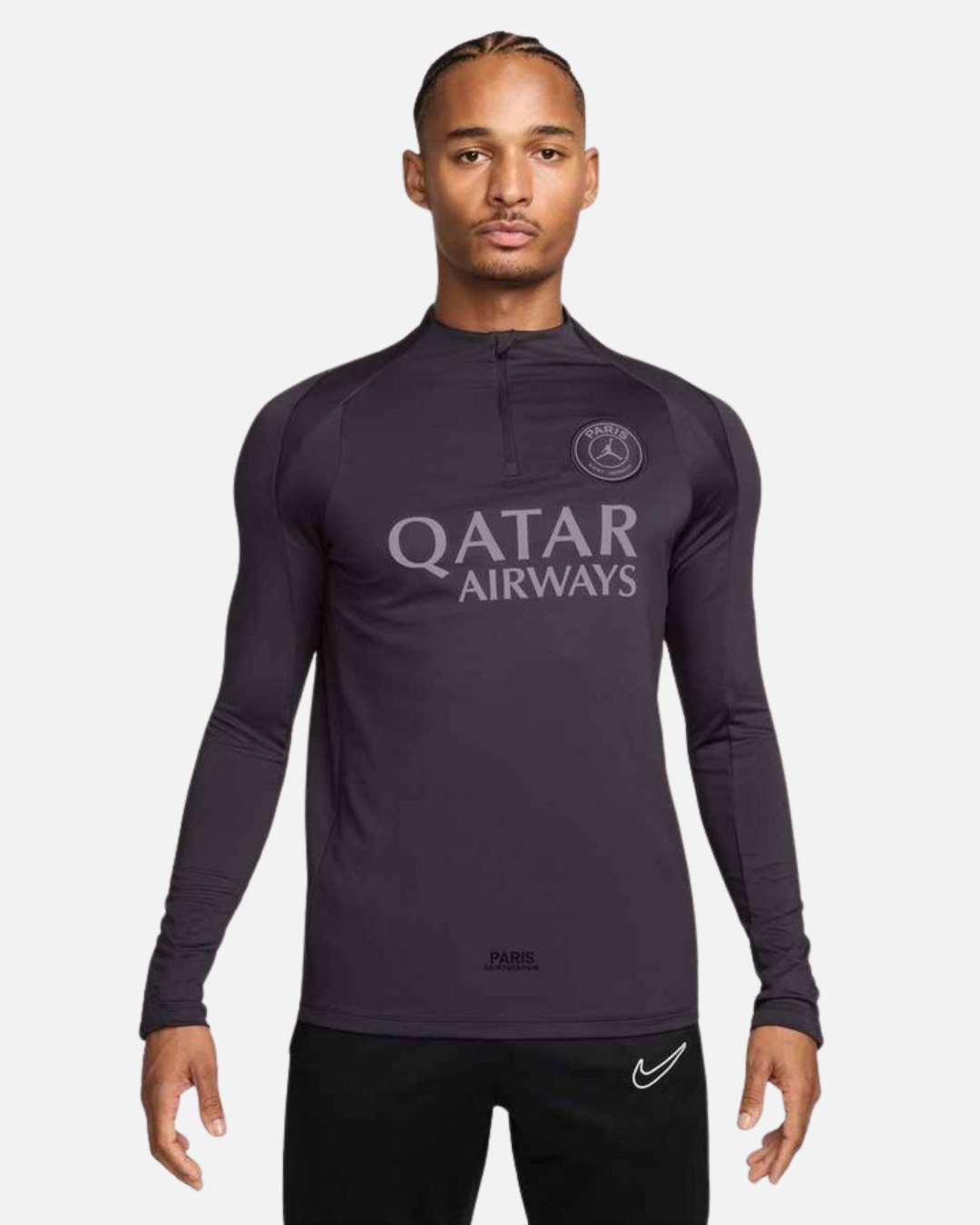 Haut d'entraînement Dri-FIT Strike Drill Fourth Jordan x PSG 2025/2026 - Noir