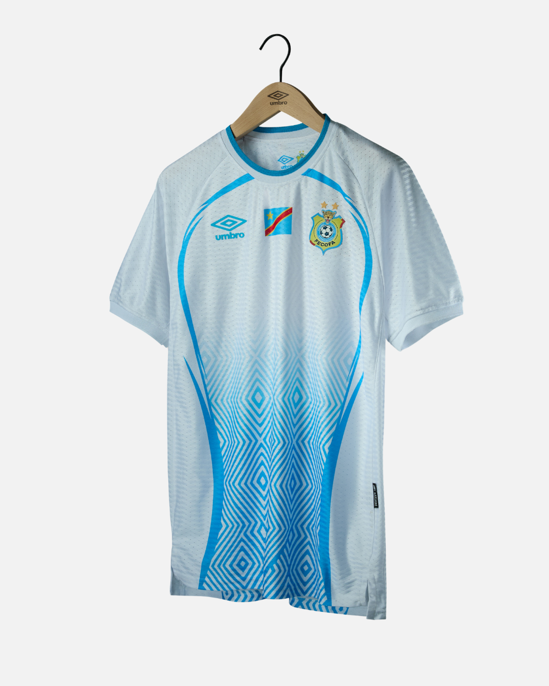 Maillot Elite Extérieur République Démocratique du Congo 2025/2026 - Blanc