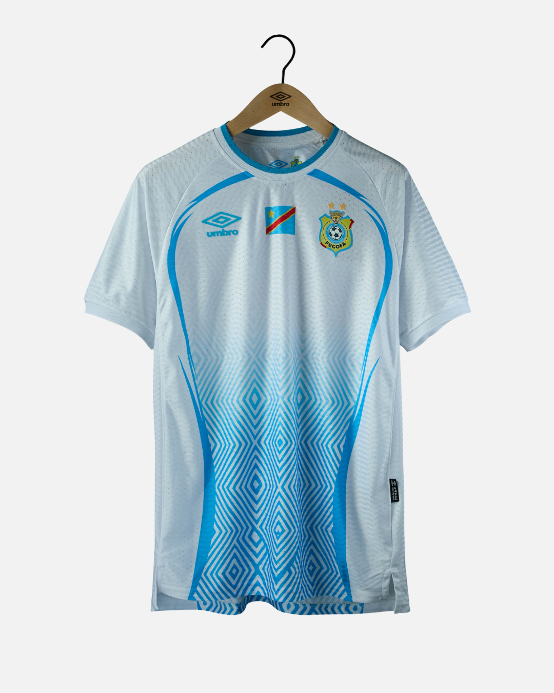 Maillot Elite Extérieur République Démocratique du Congo 2025/2026 - Blanc
