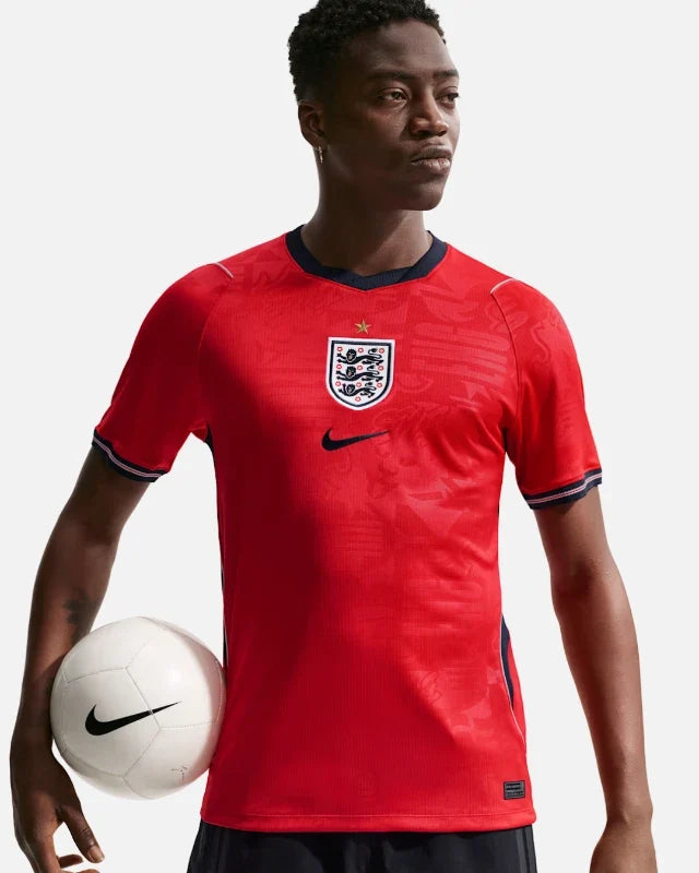 Maillot Extérieur Angleterre Coupe du Monde 2026 - Rouge