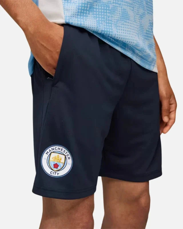 Shorts d'entraînement Puma Manchester City  - Bleu