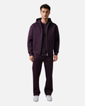 Survetement Basic à Capuche Zip - Violet