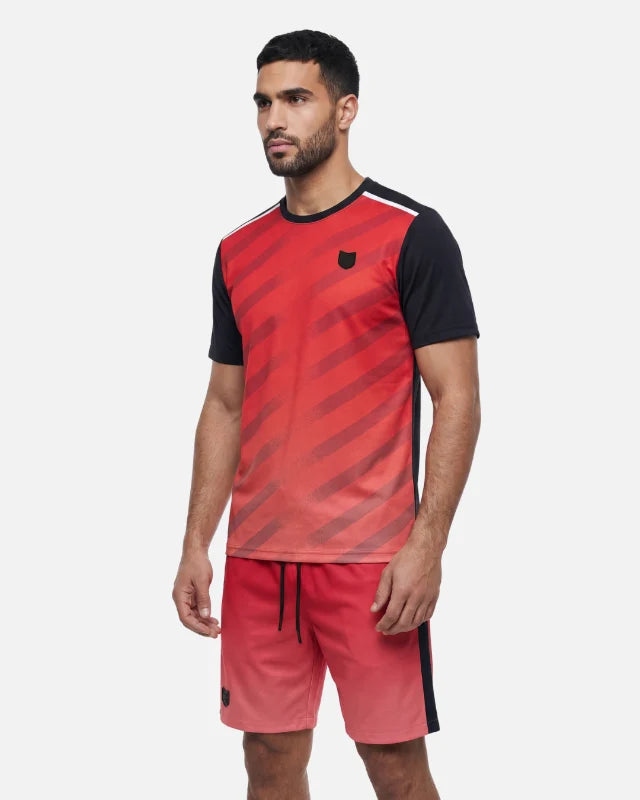 T-Shirt FK Rise - Rouge/Noir
