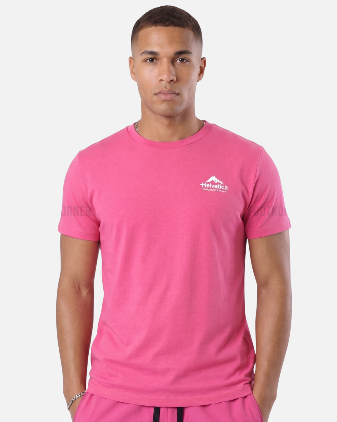 T-Shirt Helvetica Toronto 12 - Rose