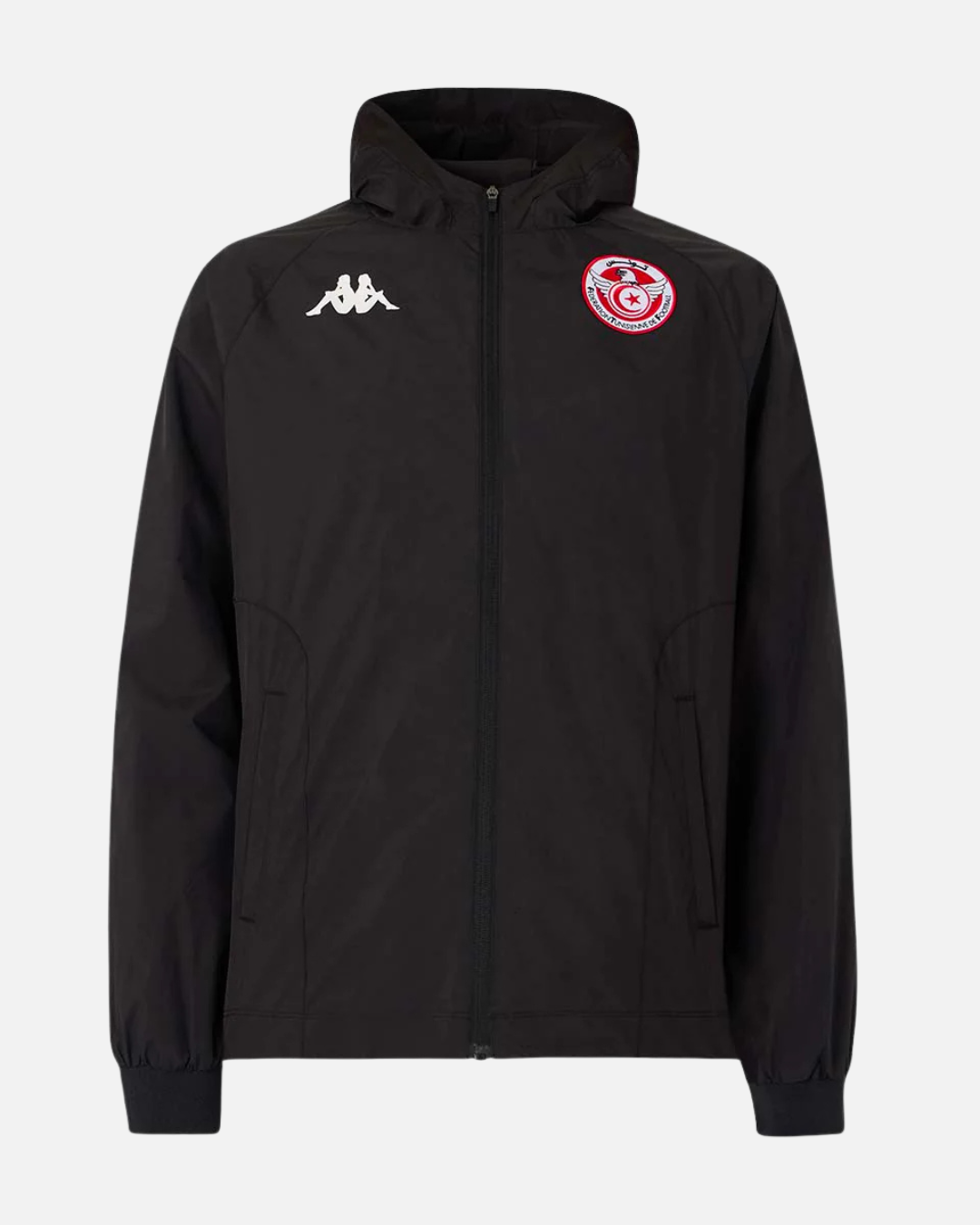 Veste Kappa Jorakai Tunisie 2025/2026 - Noir