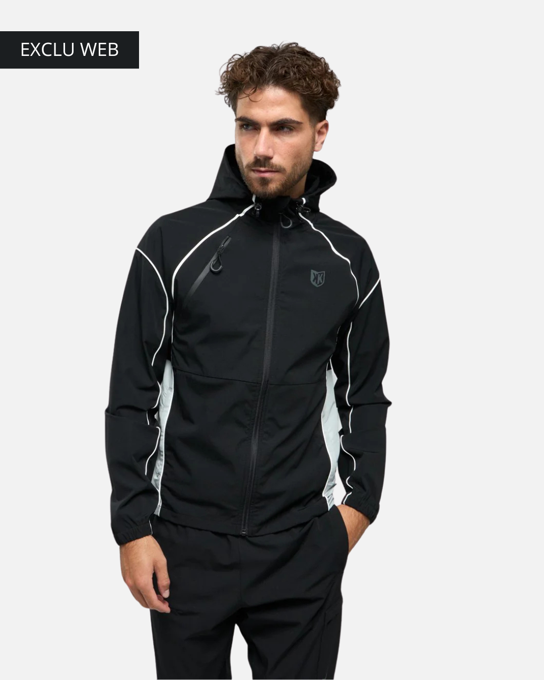 Veste de survêtement FK Dual - Noir