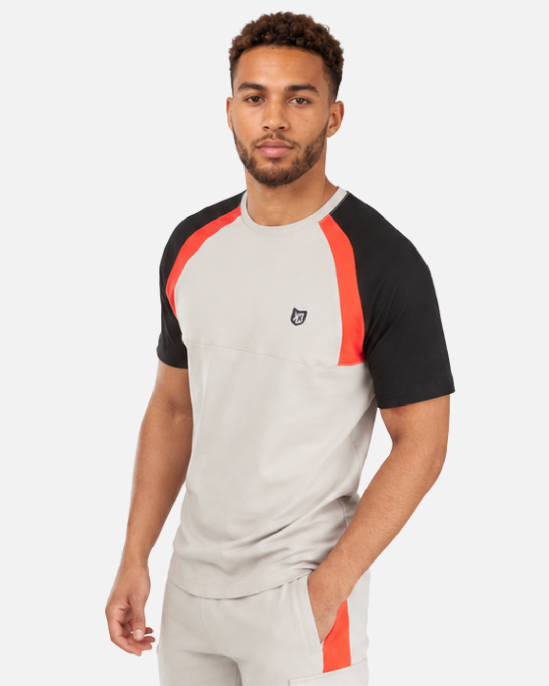 T-shirt FK Spirit - Beige/Noir/Rouge