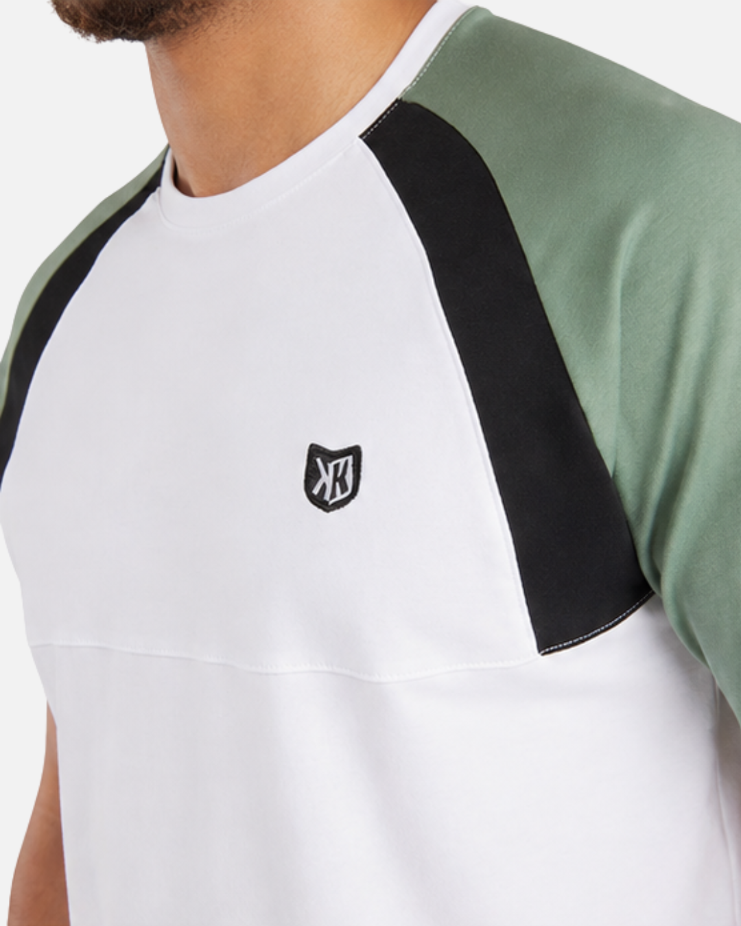 T-shirt FK Spirit - Blanc/Noir/Vert