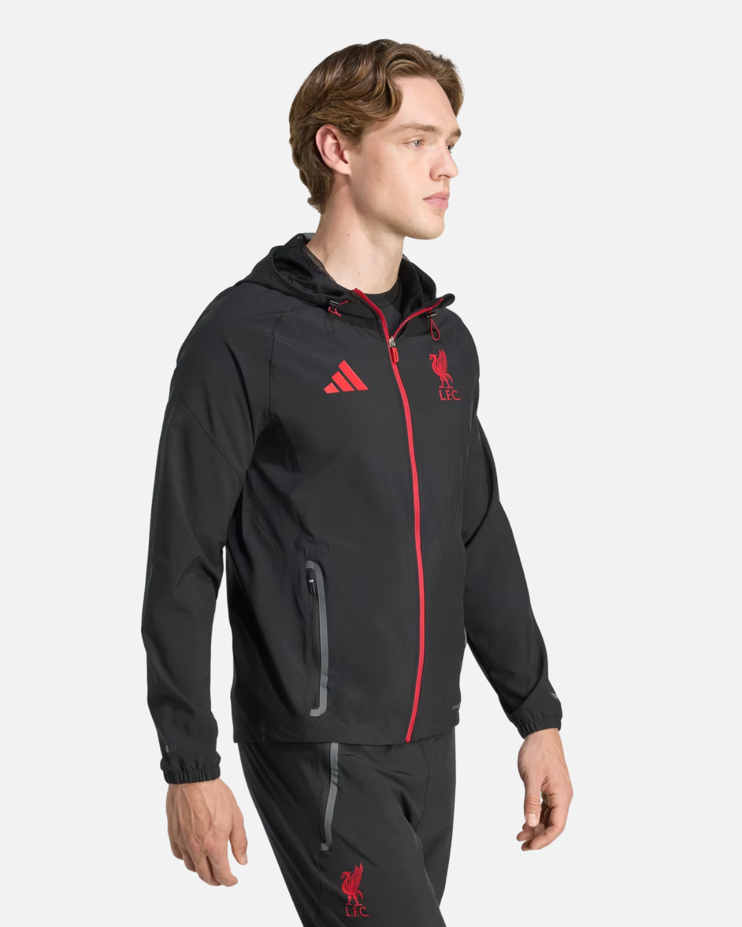 Veste Liverpool FC Tiro 25 - Noir/Rouge