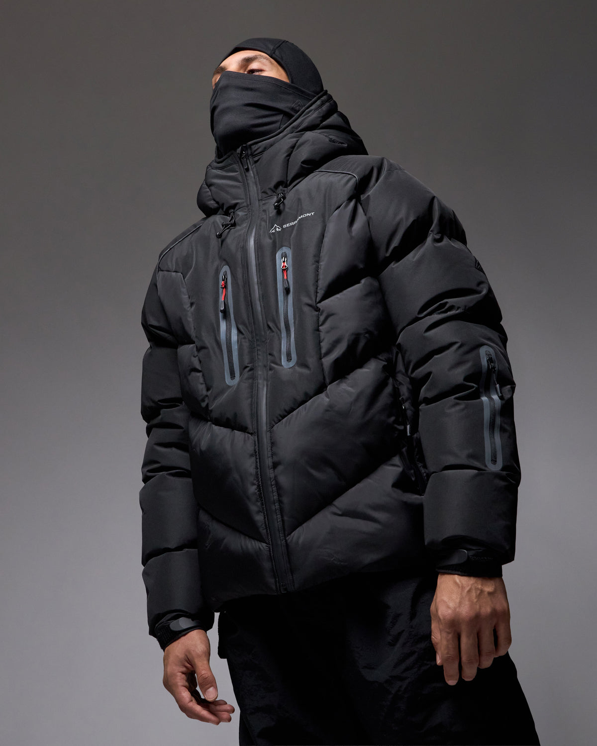 Doudoune Serramont Cross Cagoule intégrée - Noir