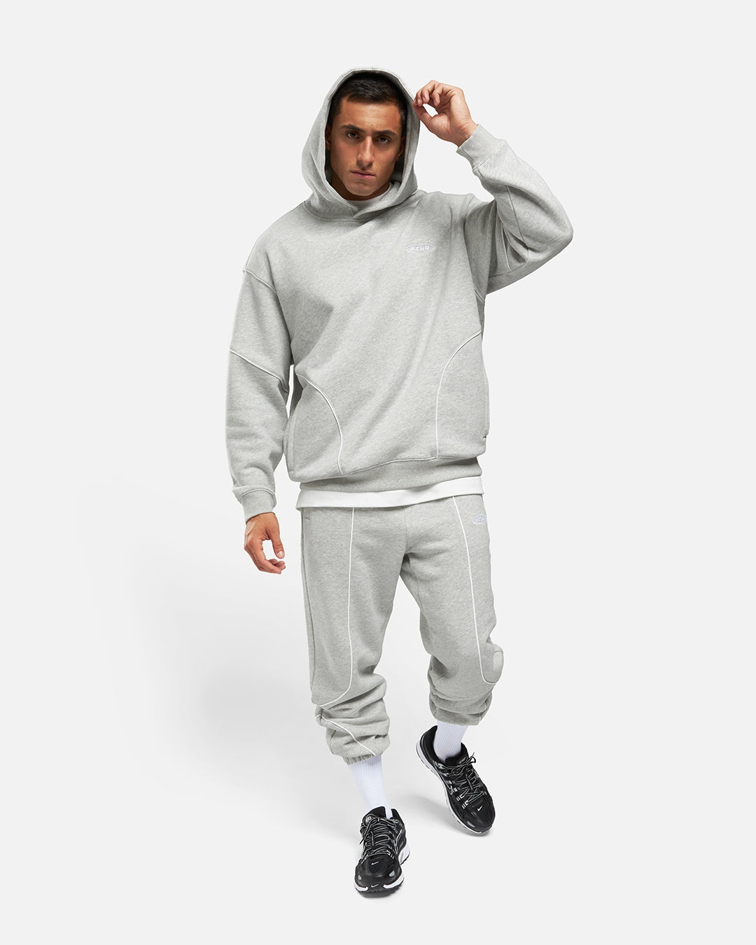 Sweat à capuche FK Hike - Gris