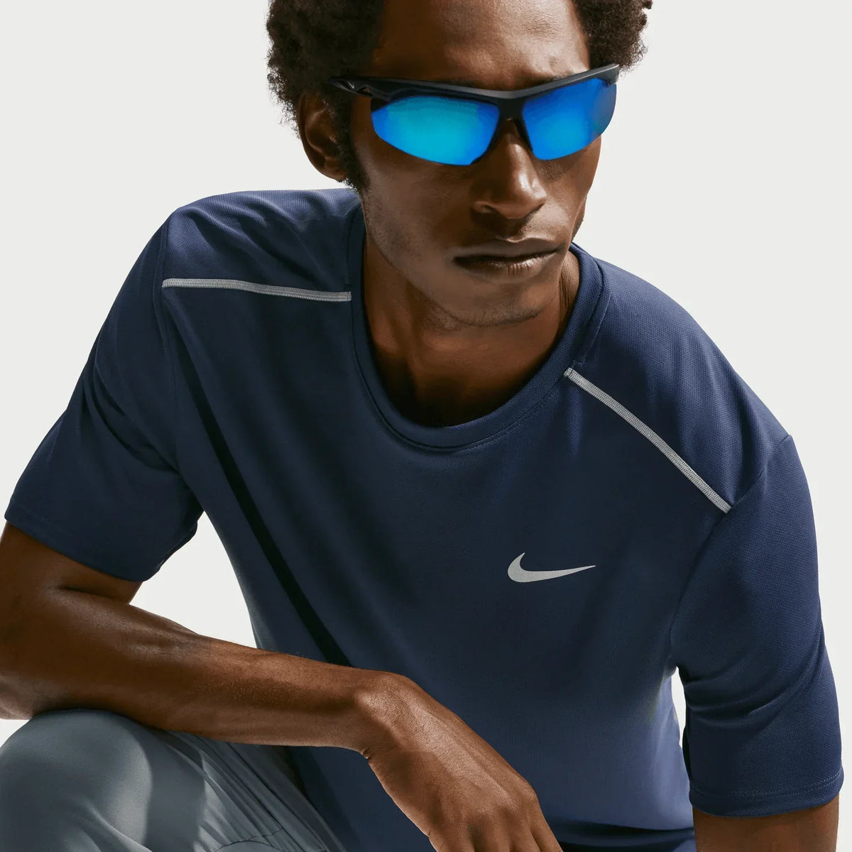 T-shirt Nike Miler - Bleu