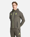 Veste de survêtement Real Madrid 2025/2026 - Kaki