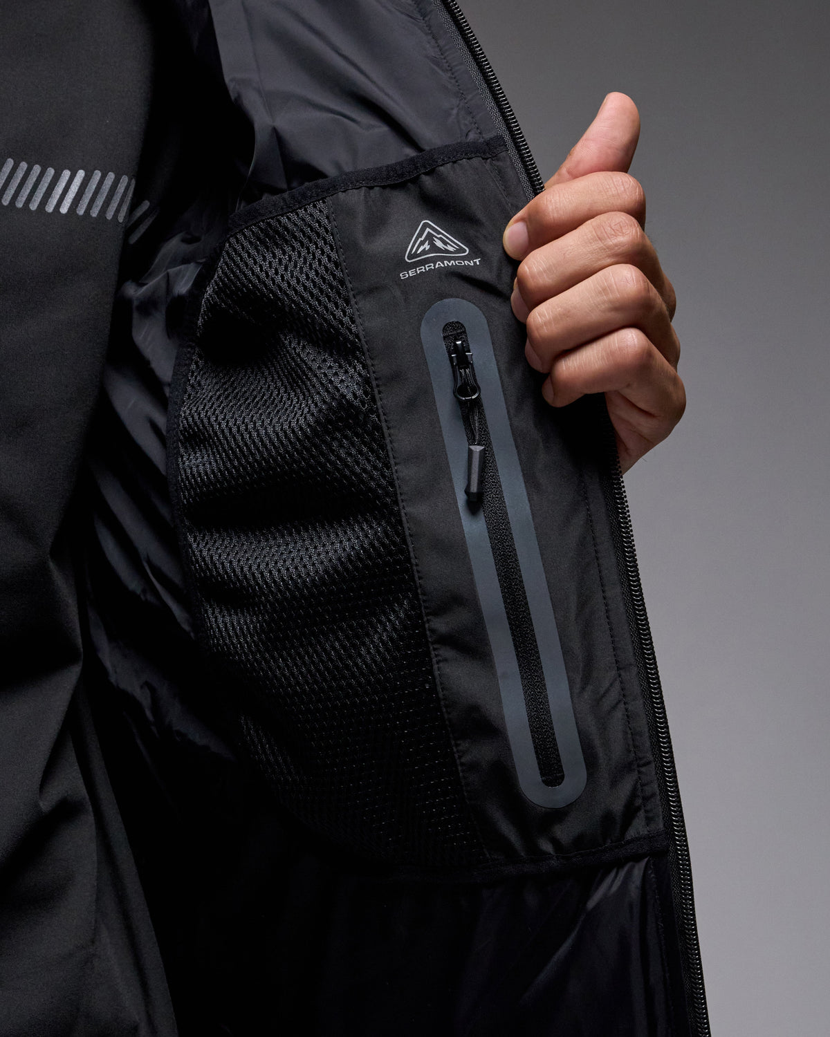 Doudoune Serramont Cross Cagoule intégrée - Noir