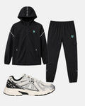 Pack Survêtement FK Wind Noir + Baskets FTKR 1000 Blanc/Gris/Noir