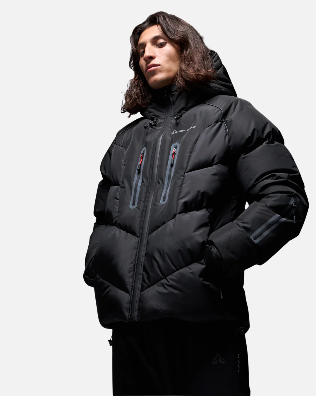 Doudoune Serramont Cross Cagoule intégrée - Noir
