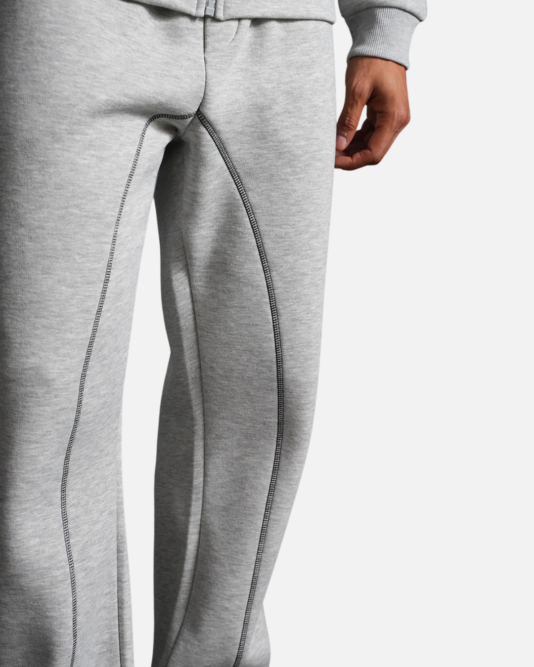 Survêtement Basic Homme Oversize - Gris