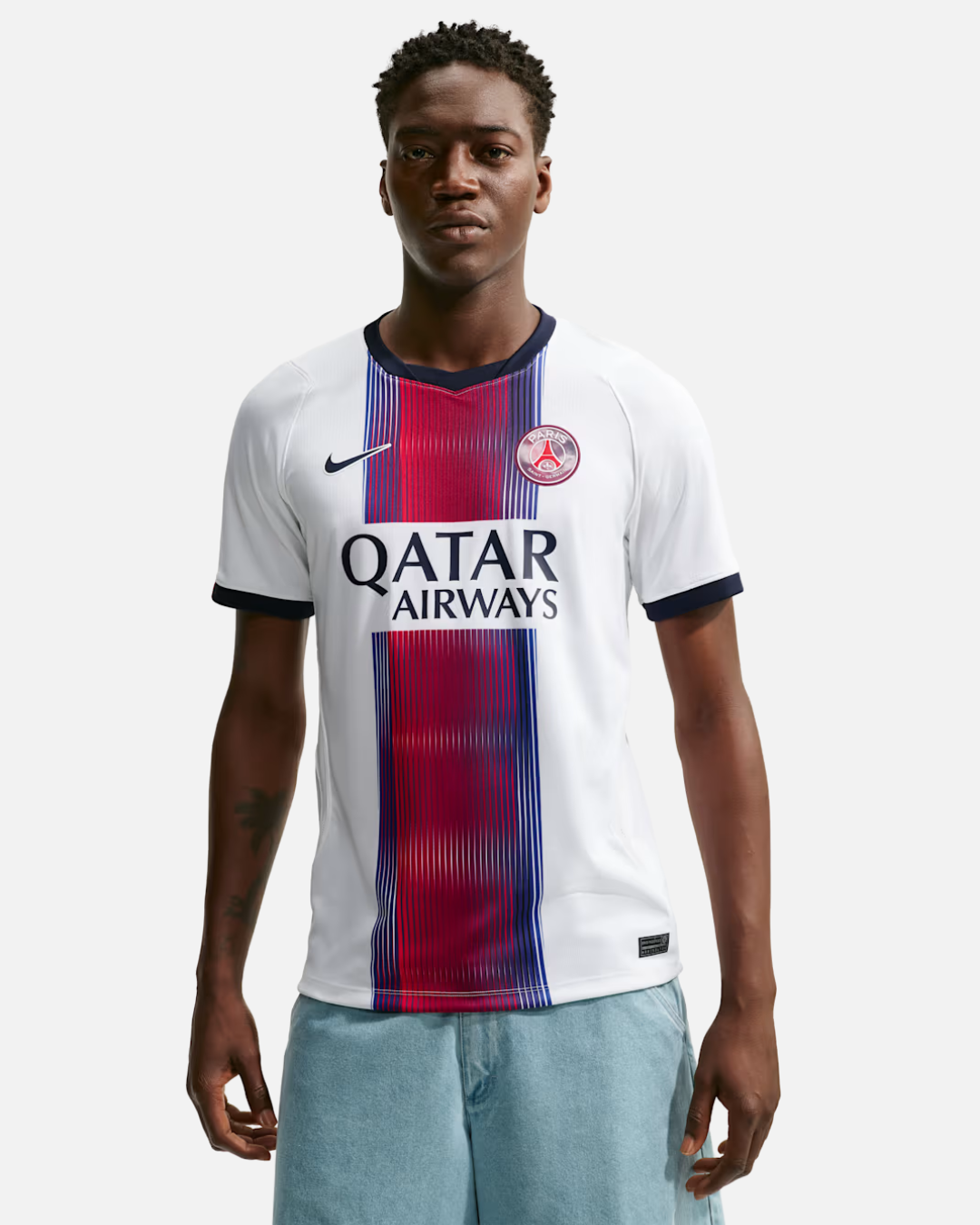 Maillot Paris Saint-Germain  Stadium Extérieur 2026/2027 - Blanc
