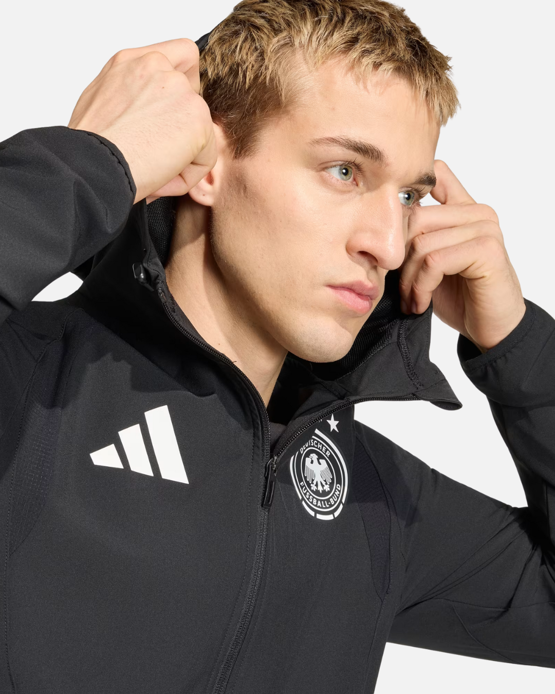 Veste de survêtement Allemagne 2026 - Noir