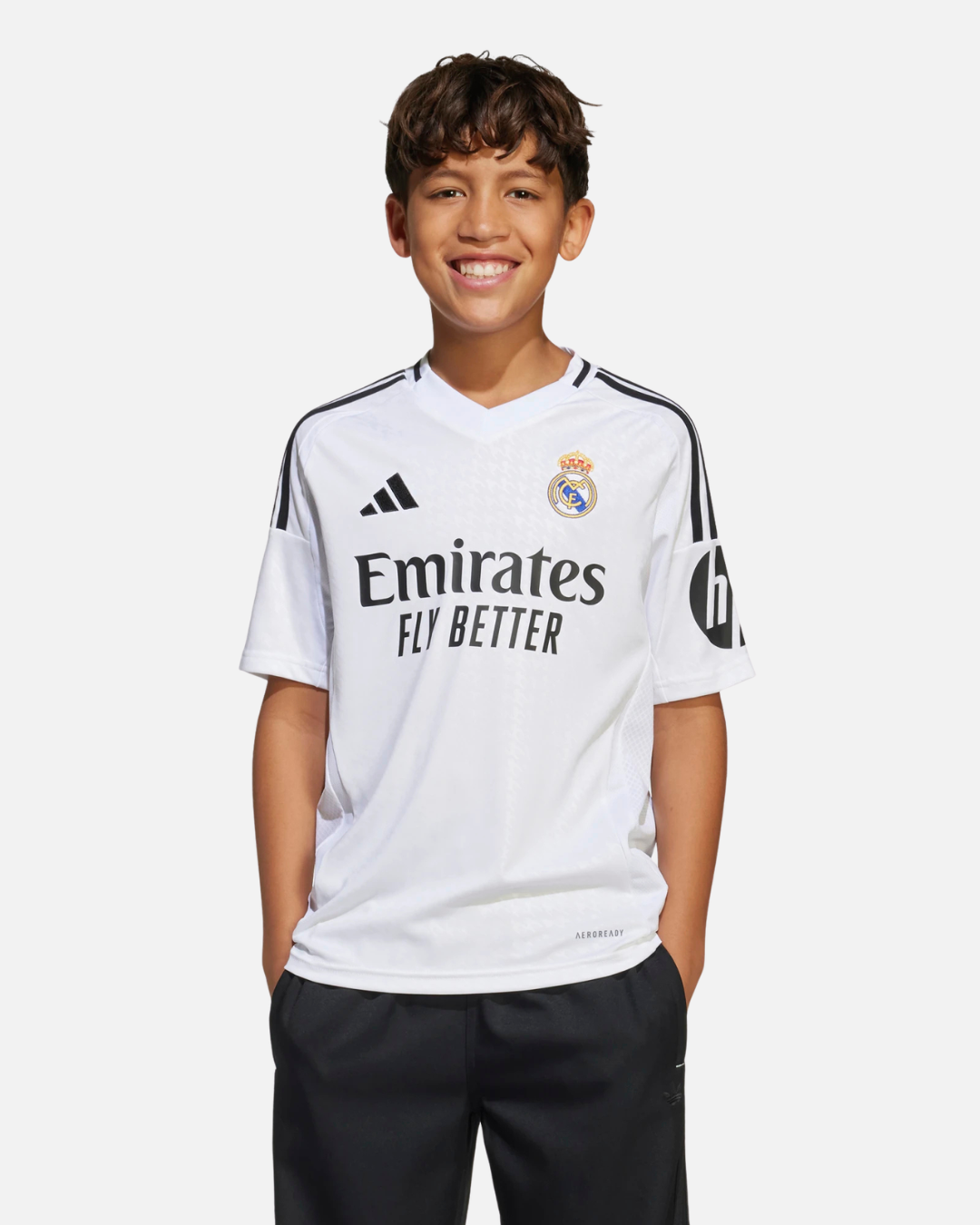 Maillot Domicile Real Madrid 2024/2025 Junior - Blanc