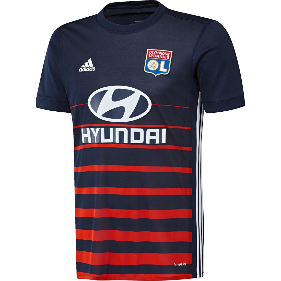 Maillot Away Lyon Adidas saison 2017-2018 bleu