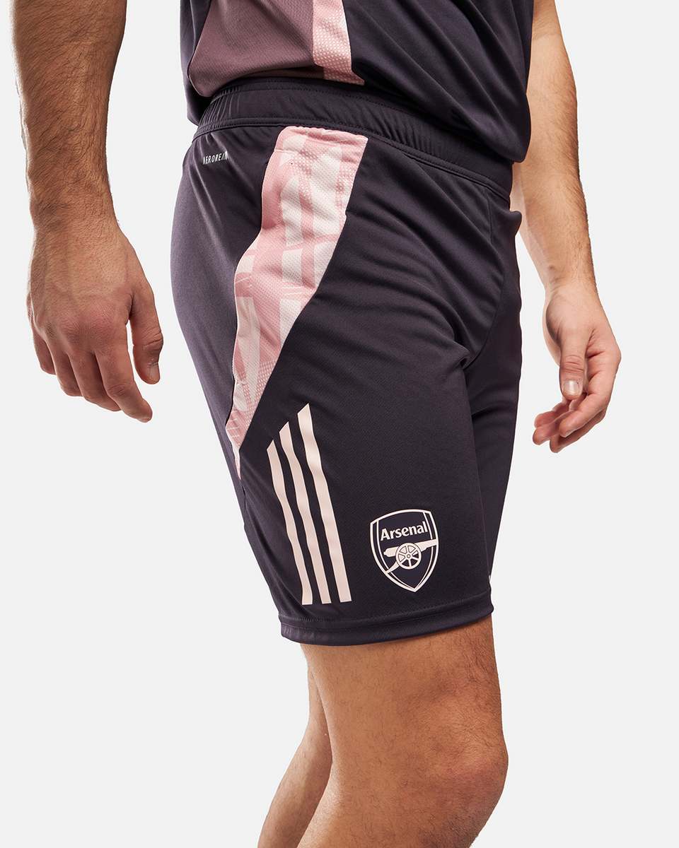 Short d'entrainement Arsenal 2024/2025 - Violet