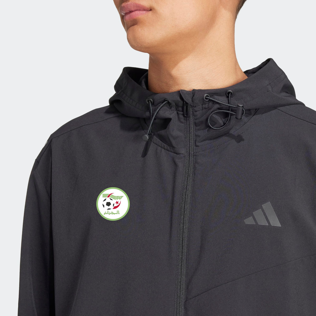 Veste de survêtement Algérie 2025 - Noir