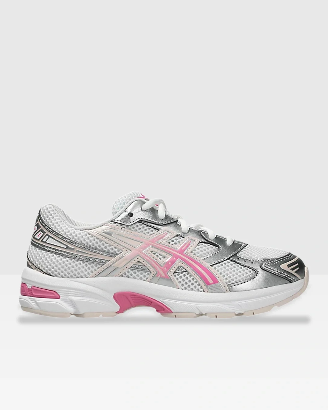 Asics Gel-1130 Junior - Blanc/Argent/Rose