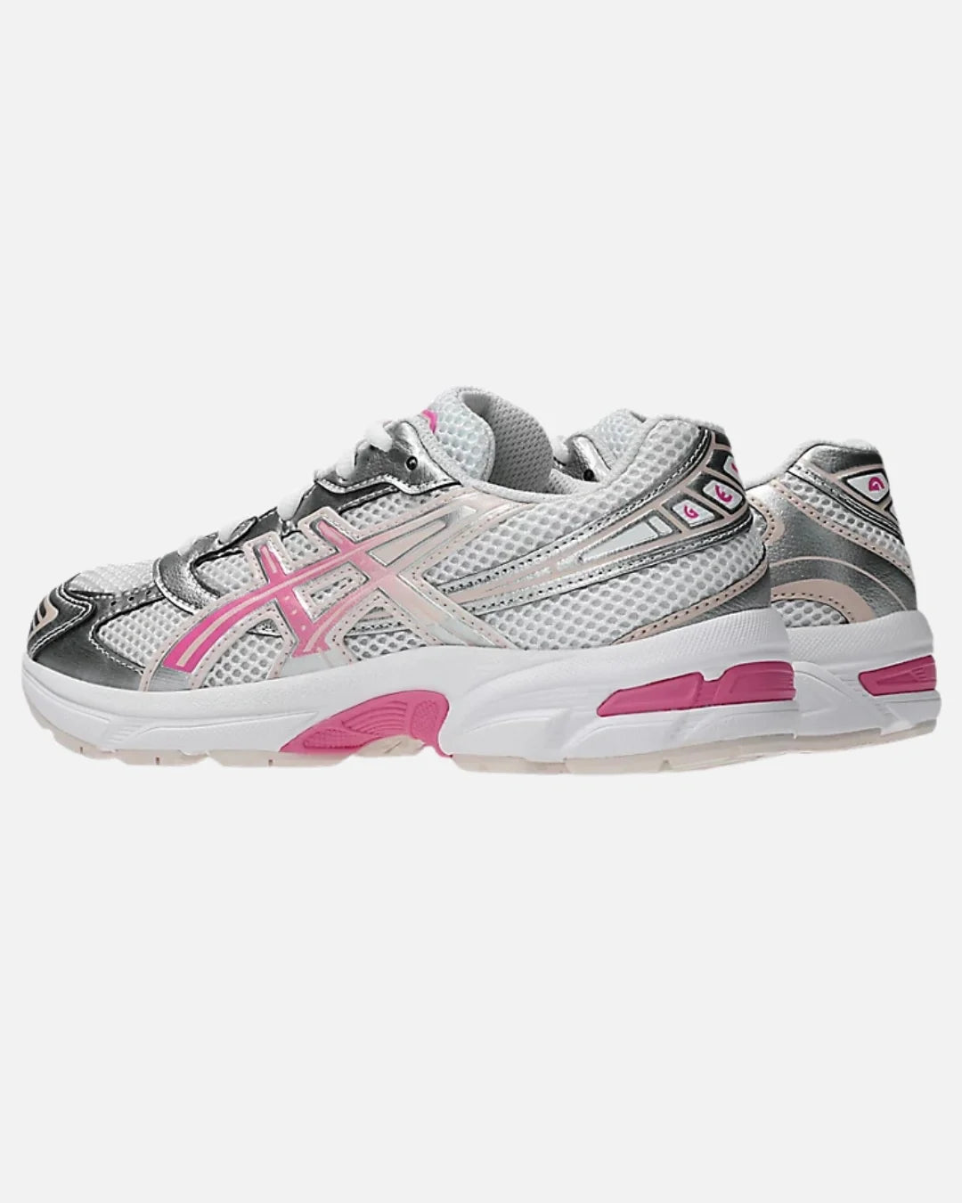 Asics Gel-1130 Junior - Blanc/Argent/Rose