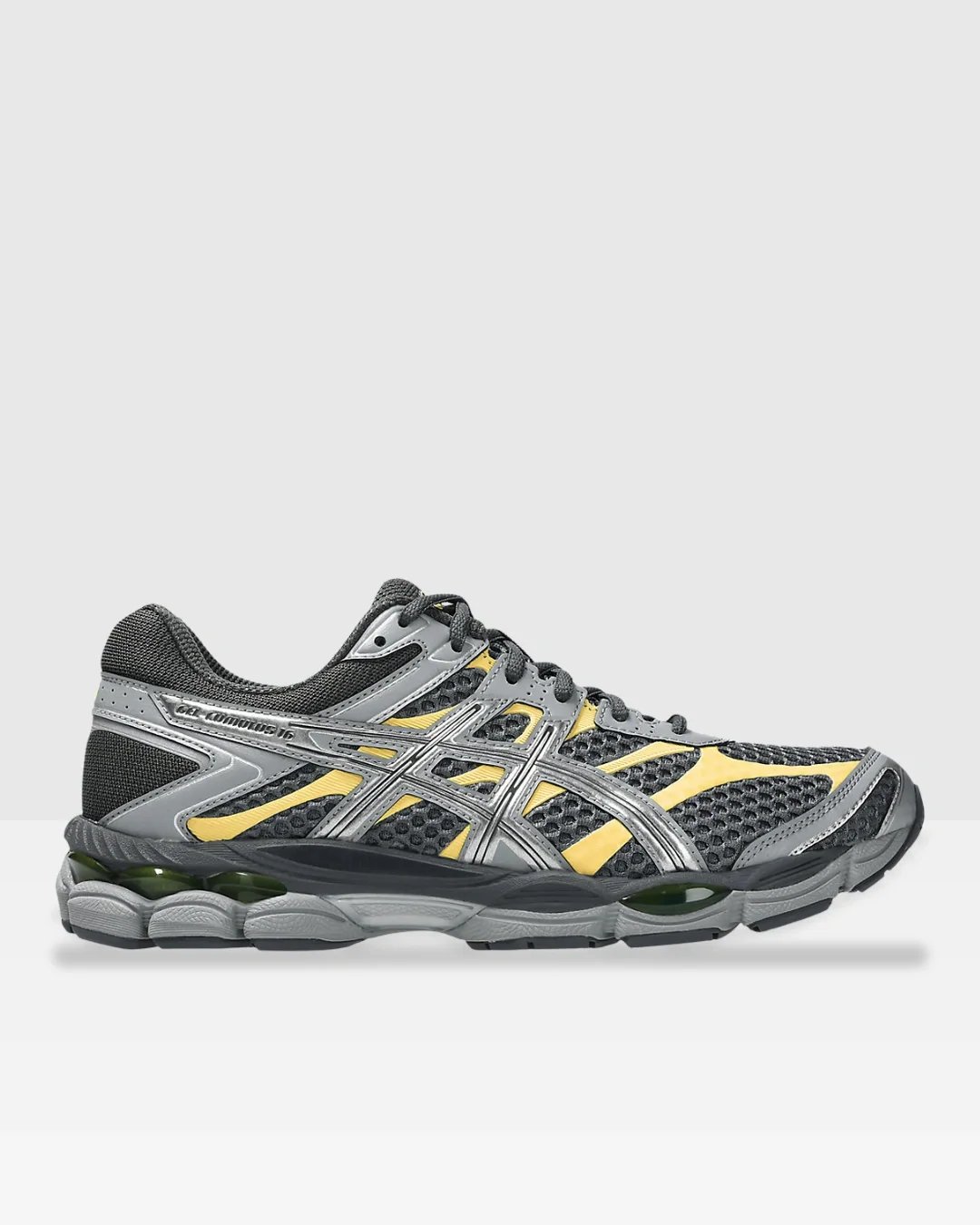 Asics GEL-CUMULUS 16 - Noir/Argenté/Jaune