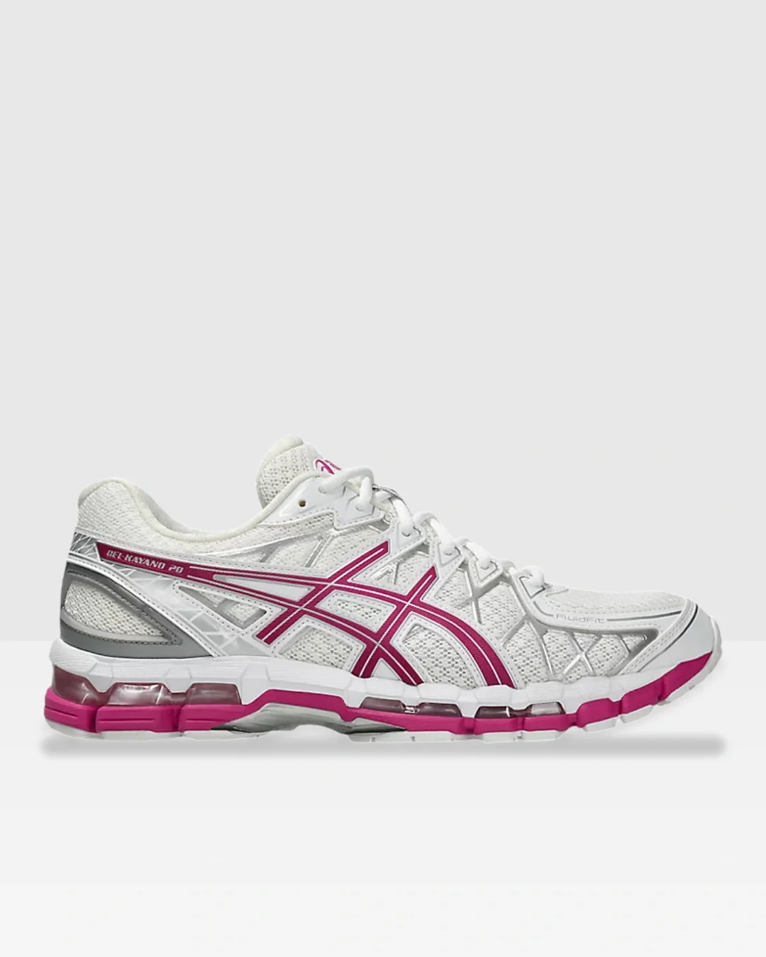 Asics Gel Kayano 20 - Blanc/Rose