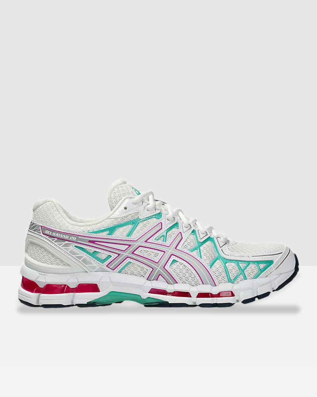 Asics Gel Kayano 20 - Bleu/Rose/Blanc