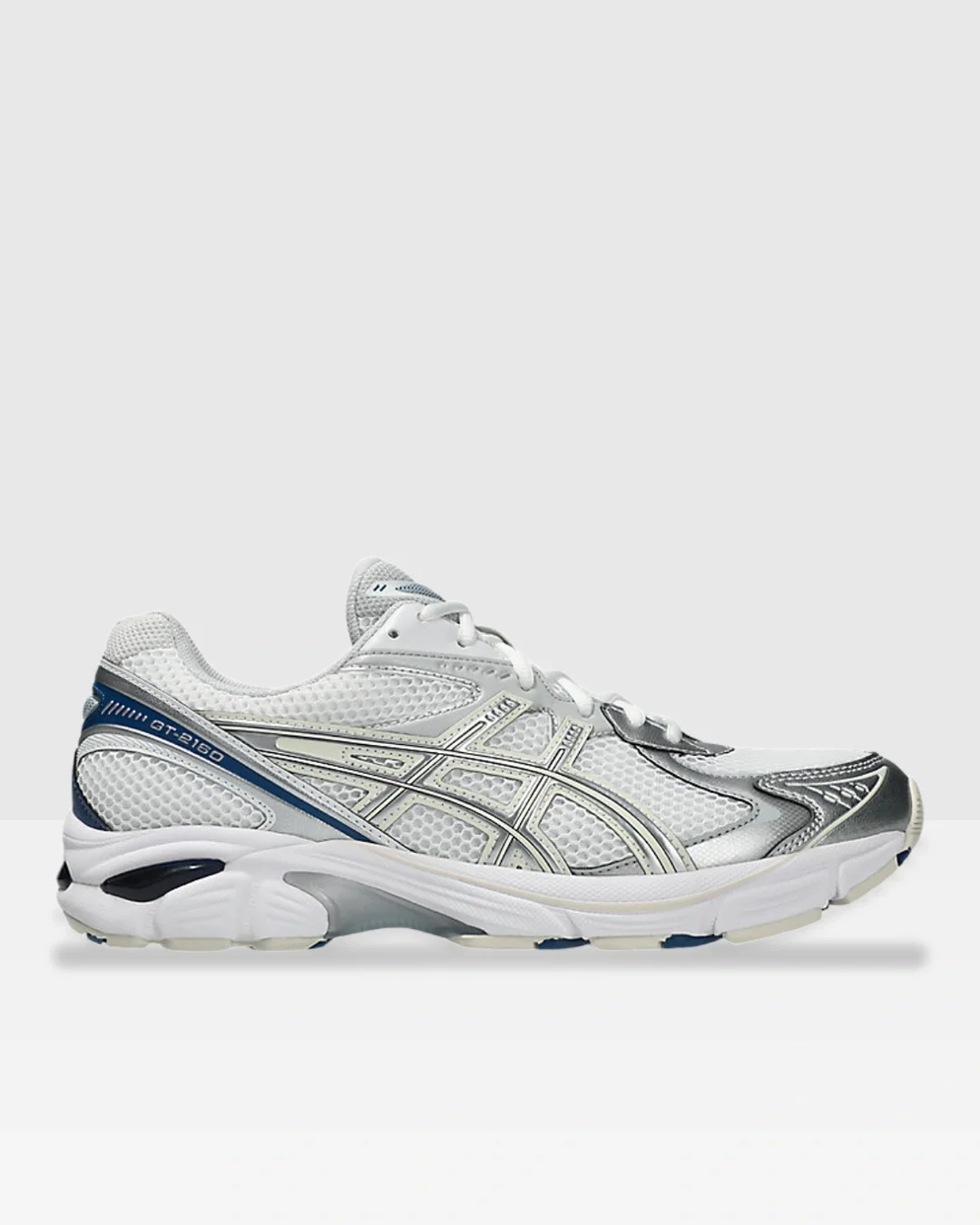 Asics GT-2160 - Blanc/Argent/Bleu
