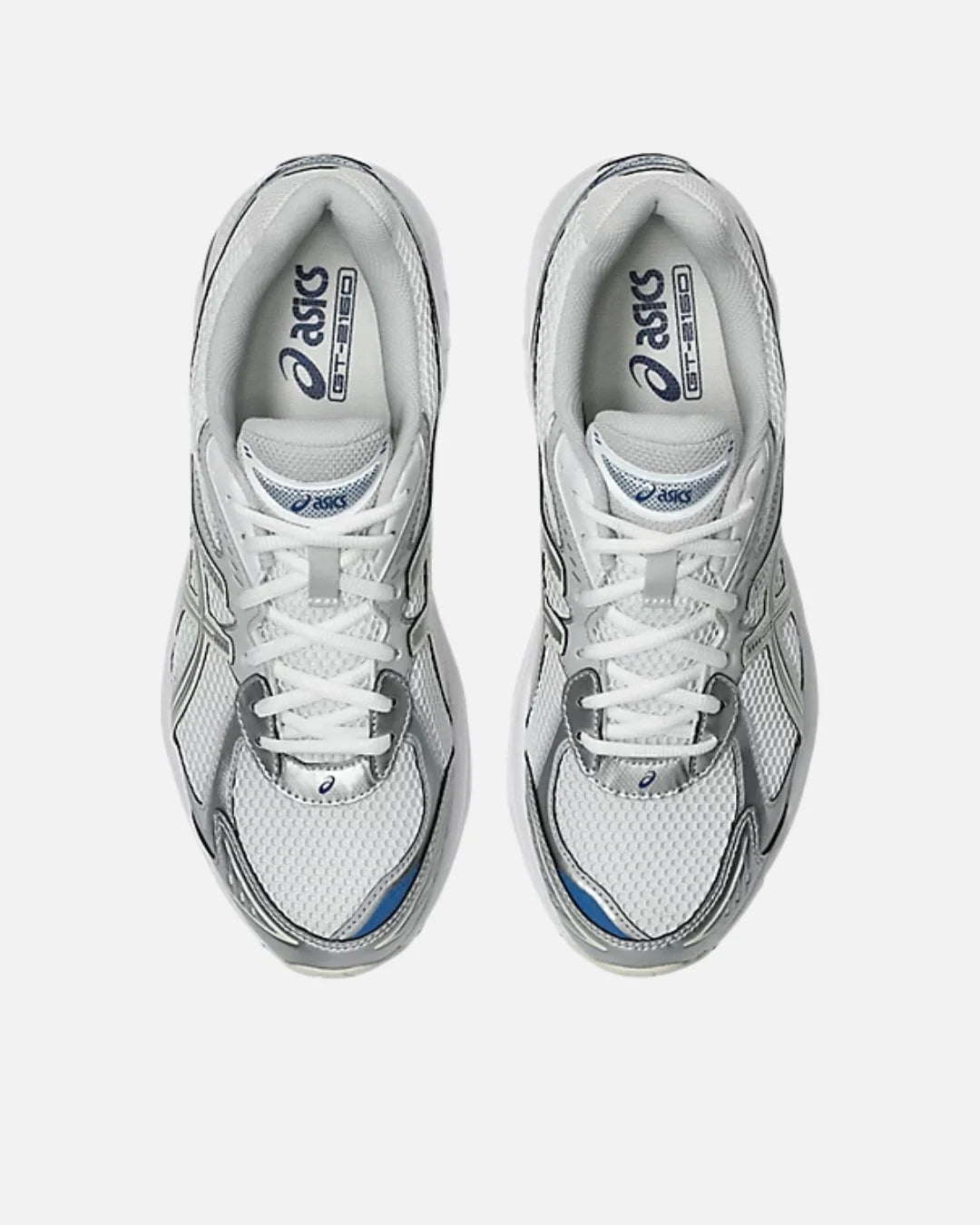 Asics GT-2160 - Blanc/Argent/Bleu
