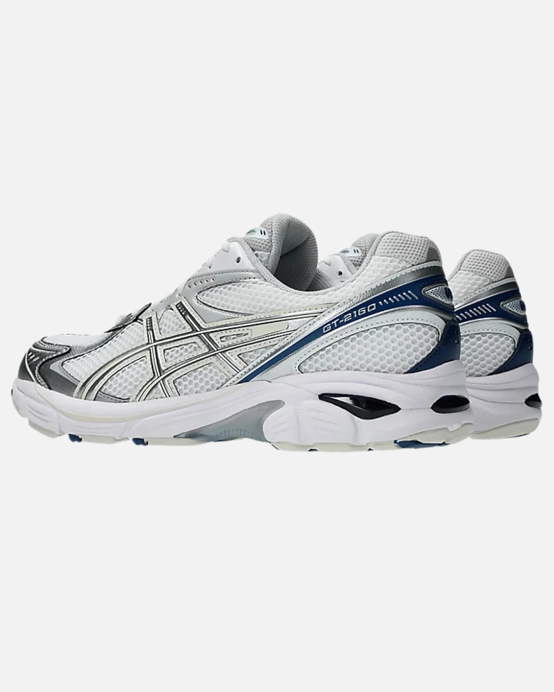 Asics GT-2160 - Blanc/Argent/Bleu