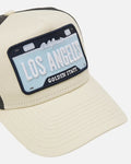 Casquette New Era Tonal Patch Trucker - Blanc