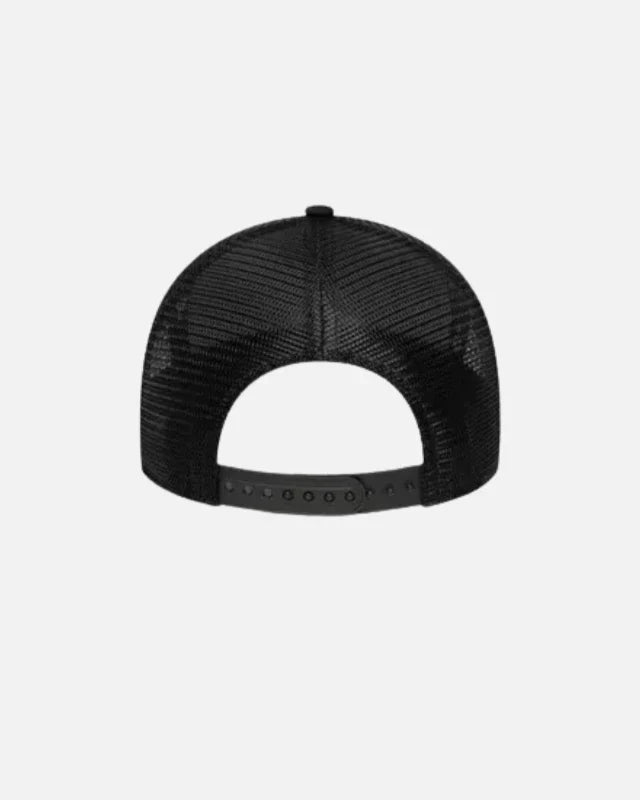 Casquette New Era Tonal Patch Trucker - Noir